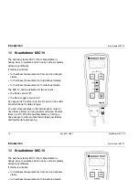 Предварительный просмотр 8 страницы Branson Krautkramer MIC 10 User Manual