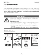 Preview for 3 page of Brant Radiant Heaters LR-LB1 Series Installation, Operation And Maintenance Manual