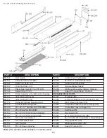 Предварительный просмотр 22 страницы Brant Radiant Heaters Patio-Pal PH Series Installation, Operation, Maintenance And Parts Manual