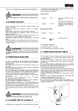 Preview for 11 page of Bras AB 1/10 Operator'S Manual