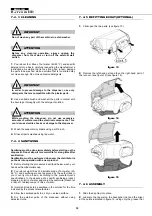 Preview for 20 page of Bras B-cream HD Operator'S Manual