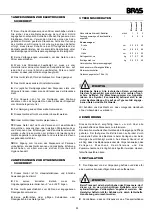 Preview for 33 page of Bras B-cream HD Operator'S Manual