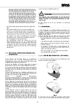 Preview for 37 page of Bras B-cream HD Operator'S Manual