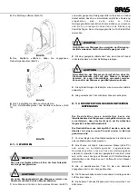 Предварительный просмотр 39 страницы Bras B-Frozen 10/1 Smart Operator'S Manual