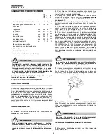 Preview for 4 page of Bras FBM L-LS Operator'S Manual