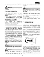 Preview for 25 page of Bras FBM L-LS Operator'S Manual