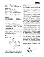 Preview for 33 page of Bras FBM L-LS Operator'S Manual