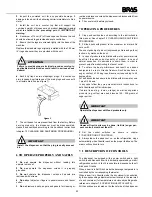 Предварительный просмотр 13 страницы Bras FBM1P Operator'S Manual