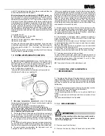 Предварительный просмотр 15 страницы Bras FBM1P Operator'S Manual