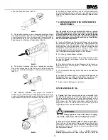 Предварительный просмотр 33 страницы Bras FBM1P Operator'S Manual