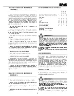 Предварительный просмотр 35 страницы Bras FBM1P Operator'S Manual