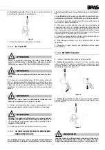 Preview for 7 page of Bras MAESTRALE EXTRA 12.1 Operator'S Manual