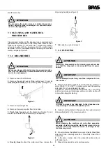 Preview for 11 page of Bras MAESTRALE EXTRA 12.1 Operator'S Manual