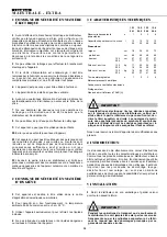 Preview for 14 page of Bras MAESTRALE EXTRA 12.1 Operator'S Manual