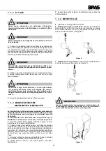 Preview for 17 page of Bras MAESTRALE EXTRA 12.1 Operator'S Manual