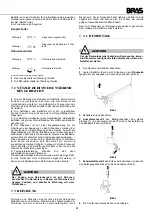 Preview for 21 page of Bras MAESTRALE EXTRA 12.1 Operator'S Manual