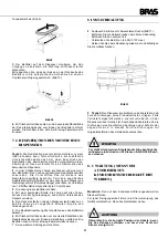 Preview for 23 page of Bras MAESTRALE EXTRA 12.1 Operator'S Manual