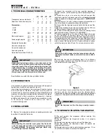 Предварительный просмотр 8 страницы Bras Maestrale extra Operator'S Manual