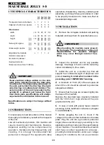 Preview for 10 page of Bras MAESTRALE JOLLY 5-8 Operator'S Manual