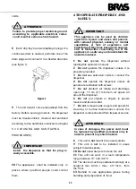 Preview for 11 page of Bras MAESTRALE JOLLY 5-8 Operator'S Manual