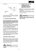 Preview for 15 page of Bras MAESTRALE JOLLY 5-8 Operator'S Manual