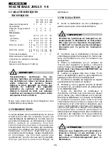 Preview for 16 page of Bras MAESTRALE JOLLY 5-8 Operator'S Manual