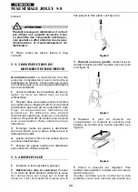 Preview for 20 page of Bras MAESTRALE JOLLY 5-8 Operator'S Manual