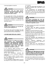 Preview for 23 page of Bras MAESTRALE JOLLY 5-8 Operator'S Manual