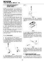 Preview for 26 page of Bras MAESTRALE JOLLY 5-8 Operator'S Manual