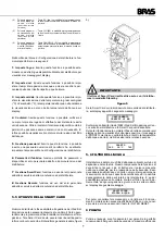 Предварительный просмотр 7 страницы Bras RE.COR.D. 102 Operator'S Manual