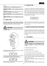 Предварительный просмотр 13 страницы Bras RE.COR.D. 102 Operator'S Manual