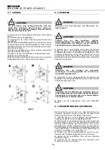 Предварительный просмотр 26 страницы Bras RE.COR.D. 102 Operator'S Manual