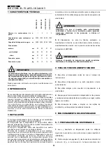 Предварительный просмотр 28 страницы Bras RE.COR.D. 102 Operator'S Manual