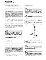 Предварительный просмотр 24 страницы Bras SCIROCCO 3LT Operator'S Manual