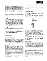 Предварительный просмотр 25 страницы Bras SCIROCCO 3LT Operator'S Manual