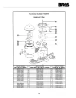 Preview for 27 page of Bras SCIROCCO UL Operator'S Manual