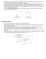 Preview for 3 page of brasa AIDEN FIRE LAMP Instruction Manual