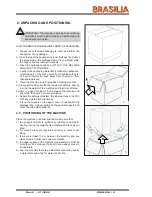 Предварительный просмотр 11 страницы Brasilisa CIAO + Instruction Manual