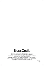 Preview for 8 page of BrassCraft BC2040 Operation Manual