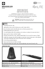 BRASSELER USA 5027697U0 Instructions For Use Manual preview