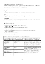 Preview for 2 page of BRASSELER USA EndoSequence II Operation Manual