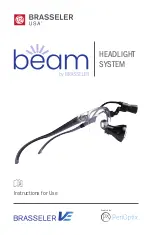 BRASSELER USA VE Beam Headlight Instructions For Use Manual предпросмотр