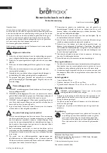 Предварительный просмотр 4 страницы bratmaxx 01760 Operating Instructions