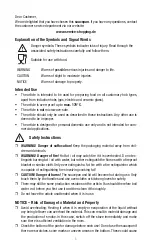 Preview for 5 page of Bratoni Guss 06152 Usage And Care Notes