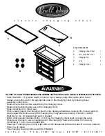 Bratt Decor Classic Changing Chest Assembly Instructions preview