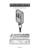 Braun Corporation 100381-001 Dealer/Owner/Operator Manual предпросмотр