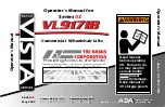 Braun Corporation VISTA 02 Series Operator'S Manual предпросмотр