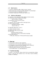 Preview for 3 page of Braun Group XTR202-SFP User Manual