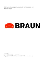 Предварительный просмотр 23 страницы Braun 21253 User Manual