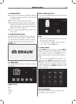 Preview for 13 page of Braun 21262 Instruction Manual